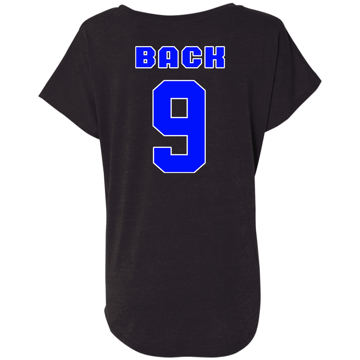 OPG Custom Design #17. Back 9. Ladies' Triblend Dolman Sleeve