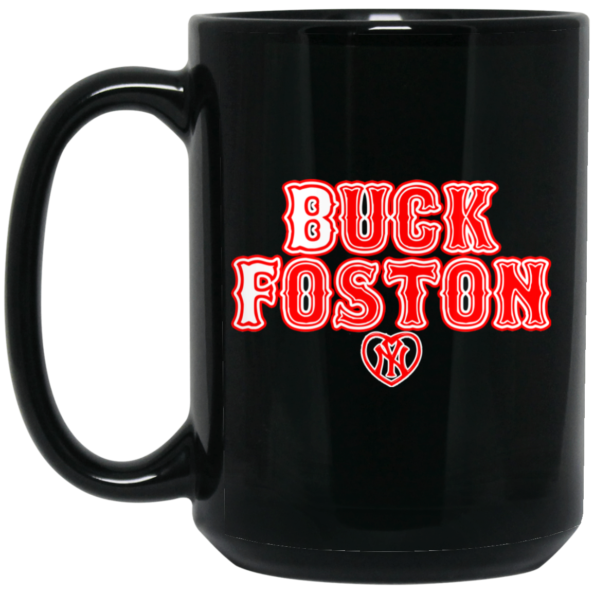 buckfoston sticker BM15OZ 15 oz. Black Mug