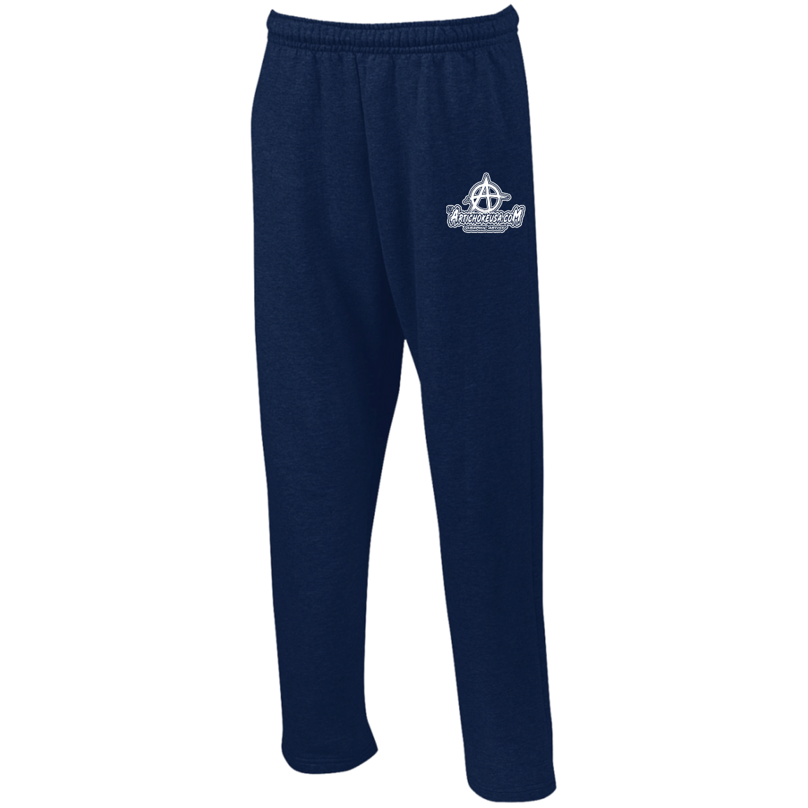 Open Bottom Sweatpants with Pockets