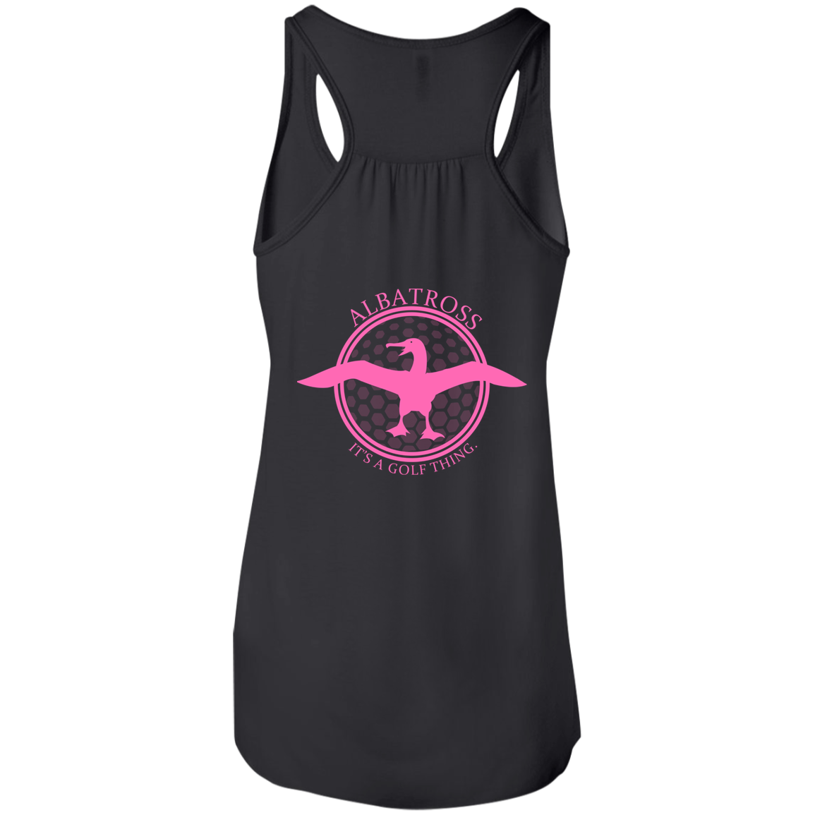 OPG Custom Artwork #1. Albatross. It's a golf thing. Flowy Racerback Tank