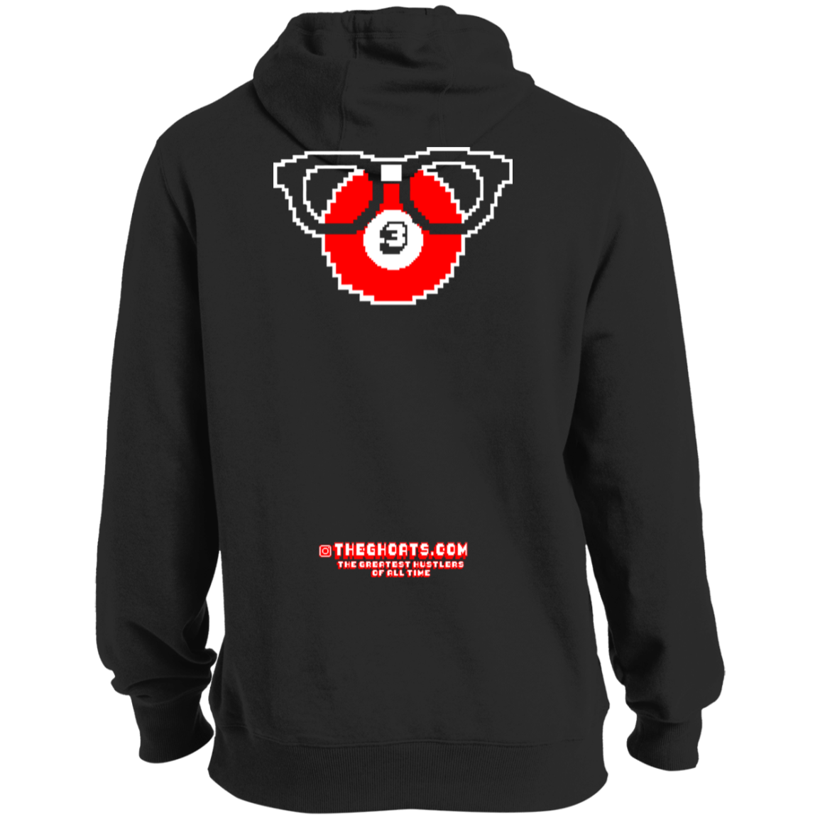 The GHOATS Custom Design. #24 POOL N3RD. Tall Pullover Hoodie