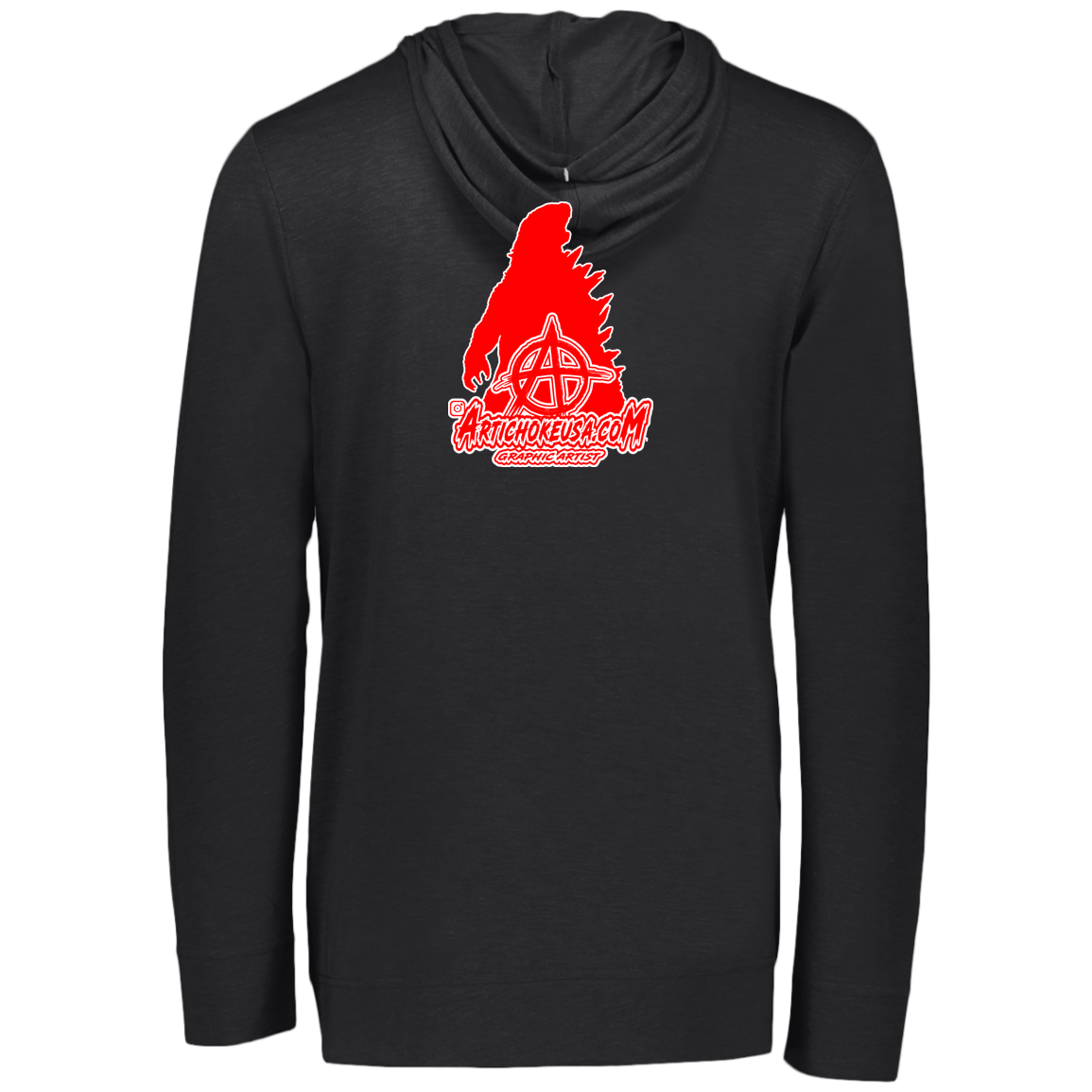 ArtichokeUSA Custom Design. Godzilla. Long Live the King. (1954 to 2019. 65 Years! Fan Art. Eco Triblend T-Shirt Hoodie