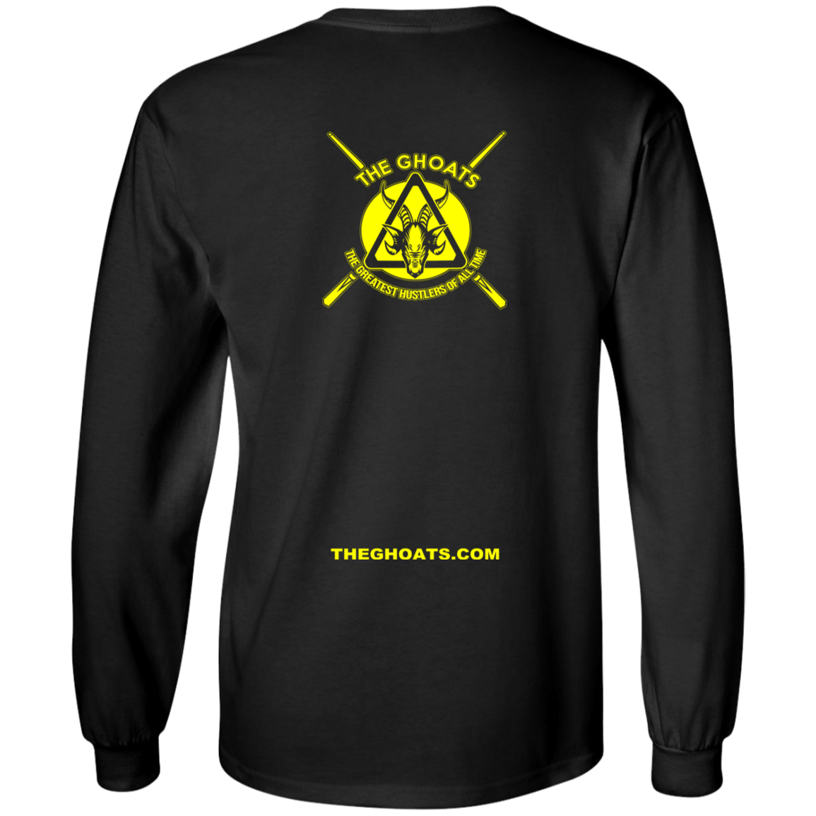 The GHOATS Custom Design. #31 Think Safe. Play Safe. Youth LS T-Shirt