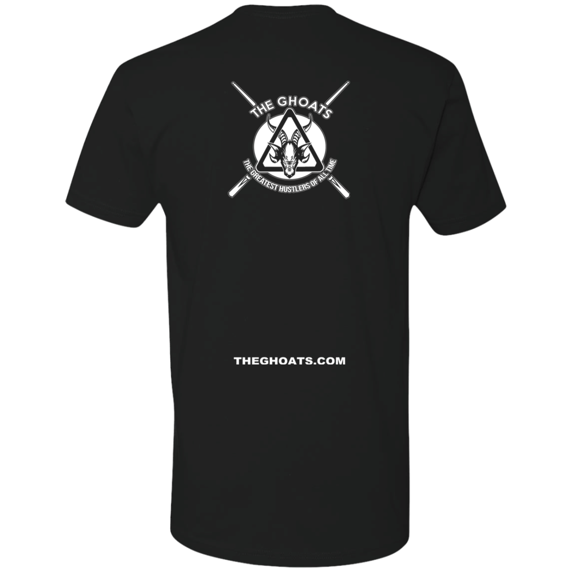The GHOATS Custom Design #9. Ying Yang. Pool Love Peace. Ultra Soft Cotton T-Shirt