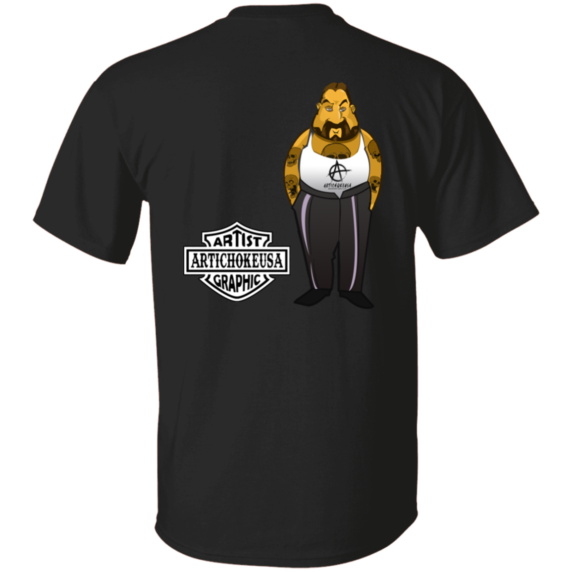 ArtichokeUSA Custom Design. Façade: (Noun) A false appearance that makes someone or something seem more pleasant or better than they really are. 100% Cotton T-Shirt