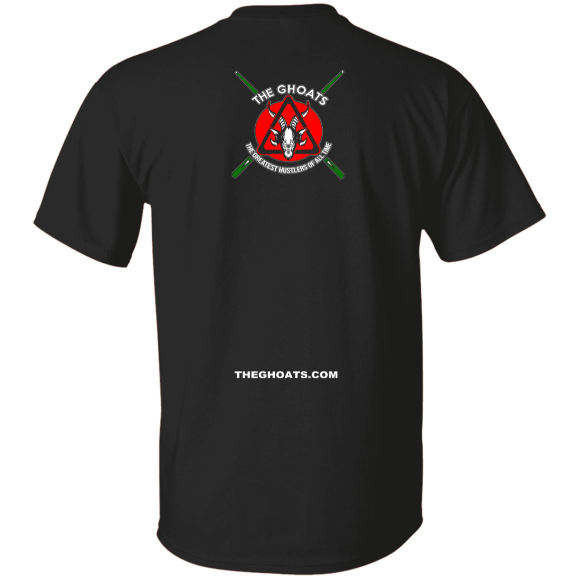 The GHOATS Custom Design #21. No Mames Billar. (Spanish Translation: You've got to be kidding. Pool). Basic Cotton T-Shirt