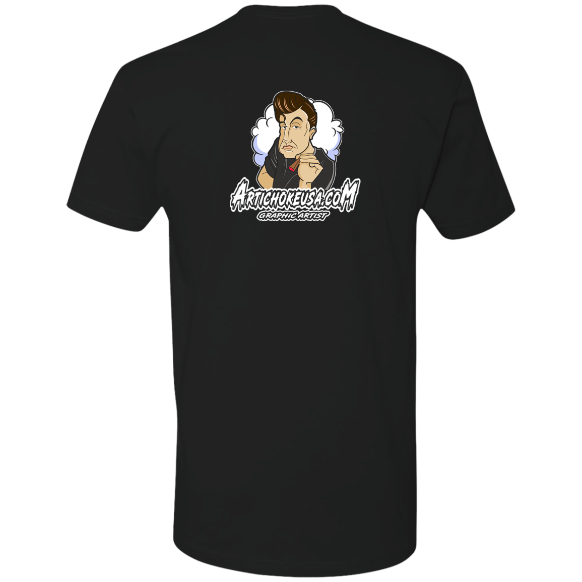 ArtichokeUSA Custom Design. Innovation. Elon Musk Parody Fan Art. Men's Premium Short Sleeve T-Shirt