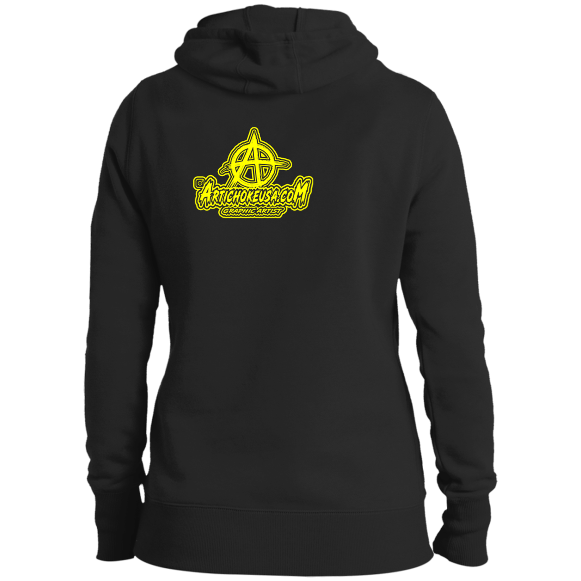 ArtichokeUSA Custom Design. I am the Stig. Vader/ The Stig Fan Art. Ladies' Pullover Hooded Sweatshirt