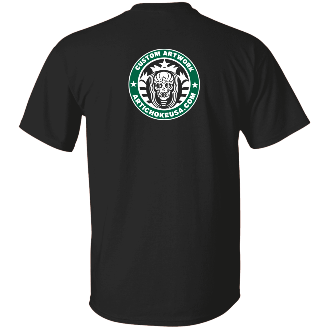 ArtichokeUSA Custom Design. Money Can't Buy Happiness But It Can Buy You Coffee. 100% Cotton T-Shirt