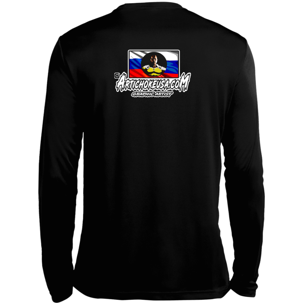 ArtichokeUSA Custom Design. One Punch Fedor. Fedor Emelianenko/One Punch Man Fan Art. Long Sleeve Moisture-Wicking Tee
