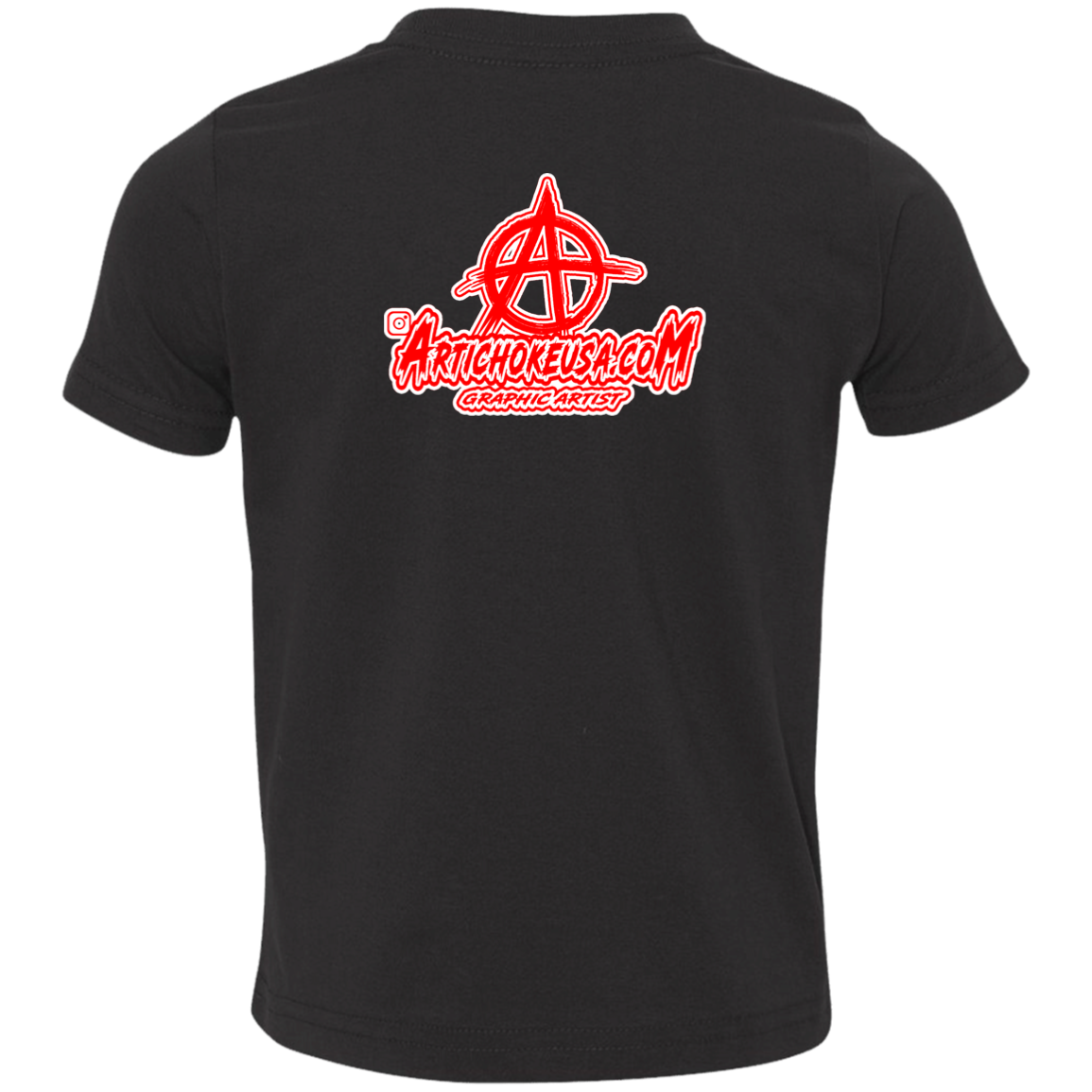 ArtichokeUSA Custom Design. Metallica Style Logo. Let's Make One For Your Project. Toddler Jersey T-Shirt