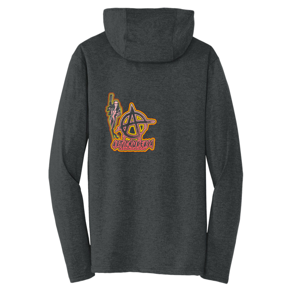 ArtichokeUSA Character and Font design. Let's Create Your Own Team Design Today. Mary Boom Boom. Triblend T-Shirt Hoodie