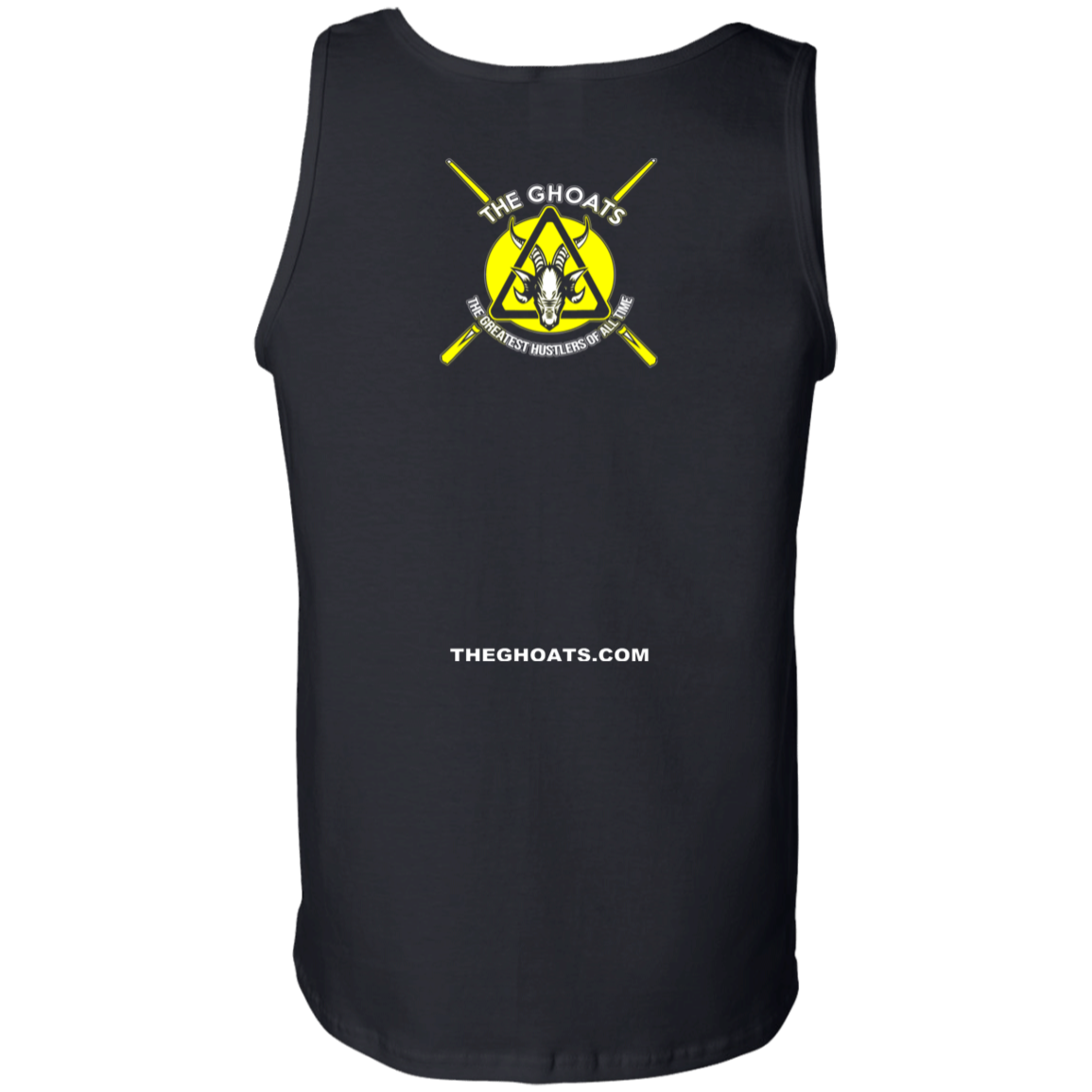 The GHOATS Custom Design #1. Active Shooter. 100% Cotton Tank Top
