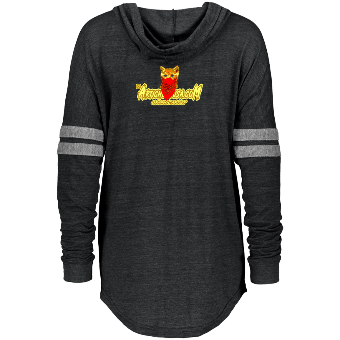 ArtichokeUSA Custom Design. You've Got To Be Kitten Me?! 2020, Not What We Expected. Ladies Hooded Low Key Pullover
