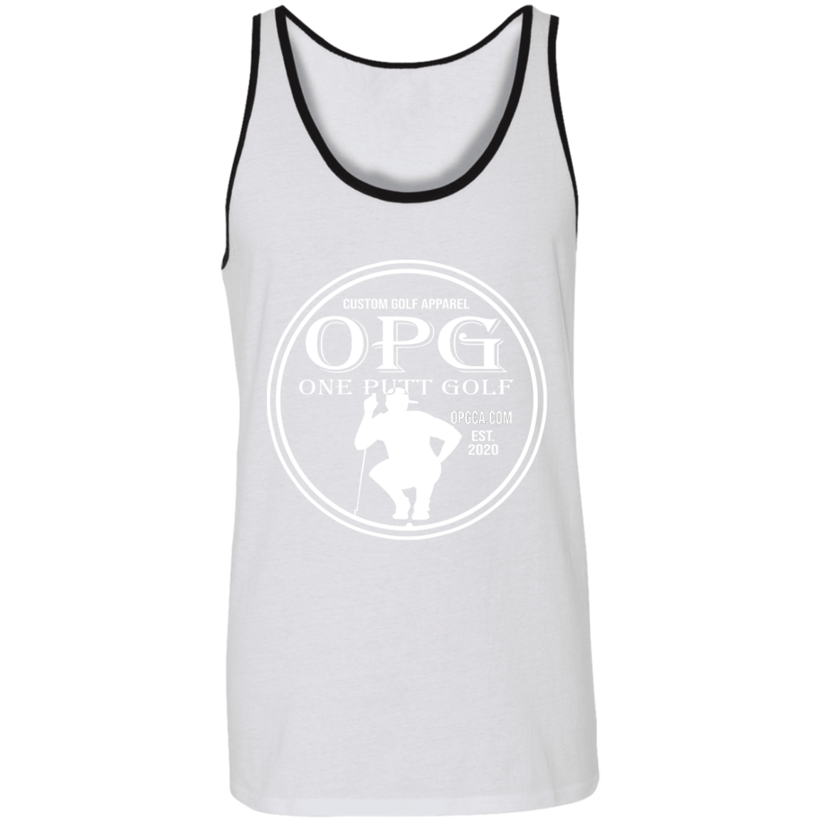 2 Tone Tank 100% Combed and Ringspun Cotton