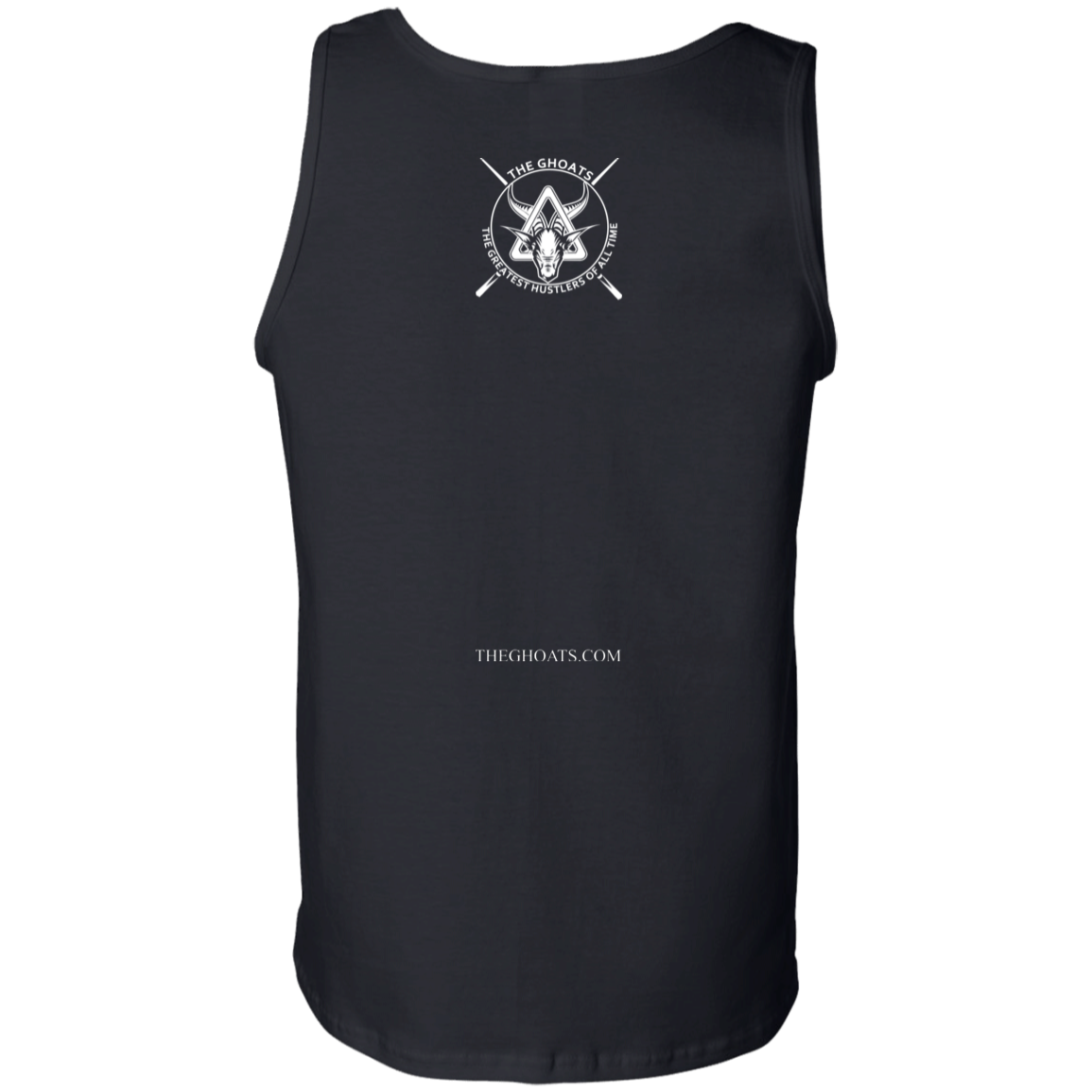 The GHOATS Custom Design #2. Baller. Shot Caller. 100% Cotton Tank Top