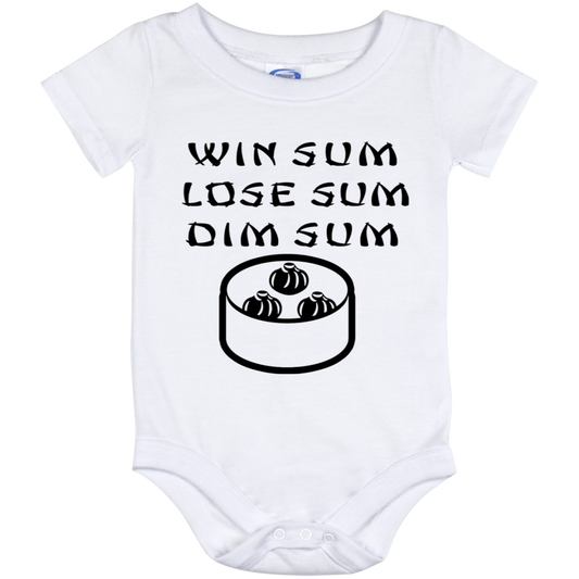 ArtichokeUSA Custom Design. WIN SUM. LOSE SUM. DIM SUM. Baby Onesie 12 Month