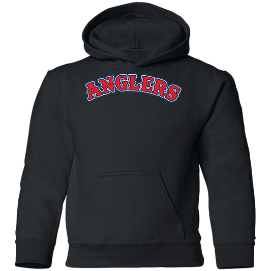 ArtichokeUSA Custom Design. Anglers. Southern California Sports Fishing. Los Angeles Angels Parody. Youth Pullover Hoodie