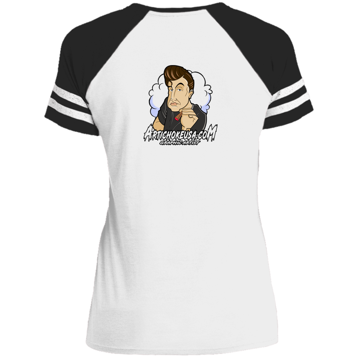 ArtichokeUSA Custom Design. Innovation. Elon Musk Parody Fan Art. Ladies' Game V-Neck T-Shirt