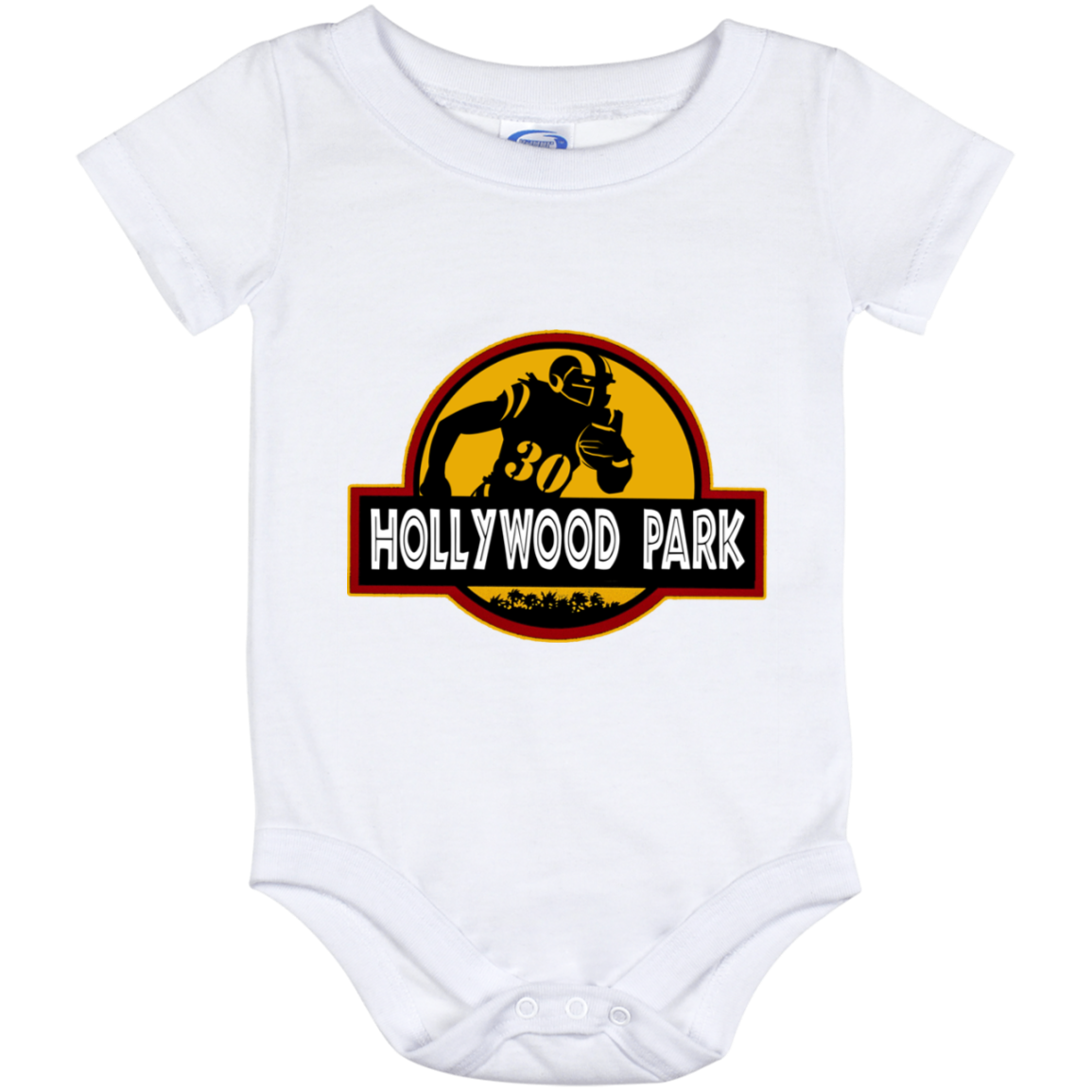 ArtichokeUSA Custom Design. LA Ram's Todd Gurley Jurassic Park Fan Art / Parody. Baby Onesie 12 Month