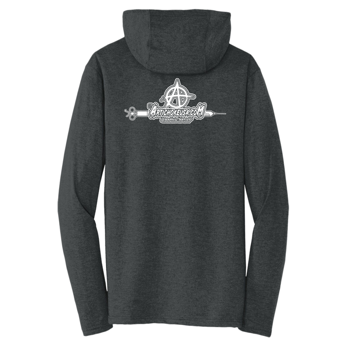ArtichokeUSA Custom Design. Vaccinated AF (and fine). Triblend T-Shirt Hoodie