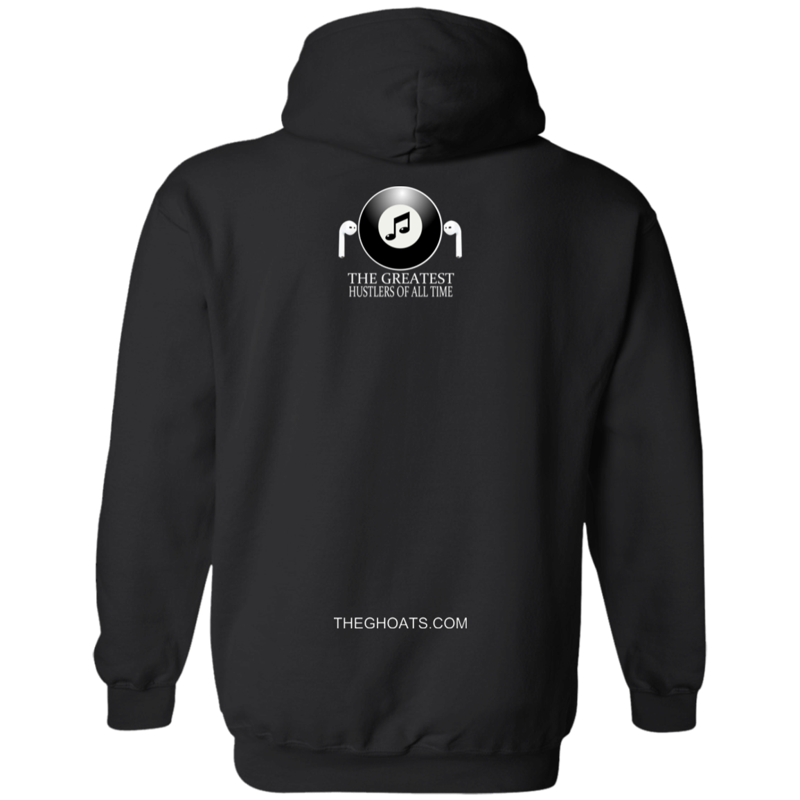 The GHOATS Custom Design. #19 Pool & Music. Basic Pullover Hoodie