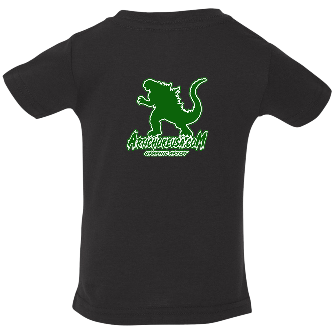 ArtichokeUSA Custom Design. I Heart Kaiju. Fan Art. Infant Jersey T-Shirt