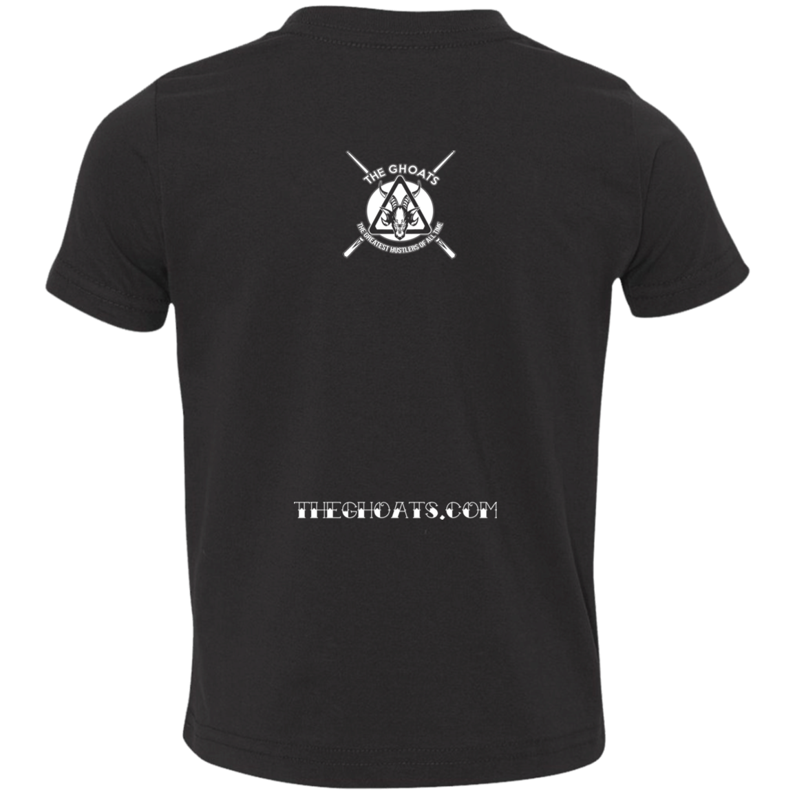 The GHOATS Custom Design. #28 Rack Em' (Ladies only). Toddler Jersey T-Shirt