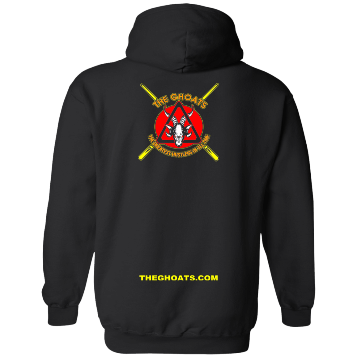 The GHOATS Custom Design #15. Hustler Woman. Pullover Hoodie