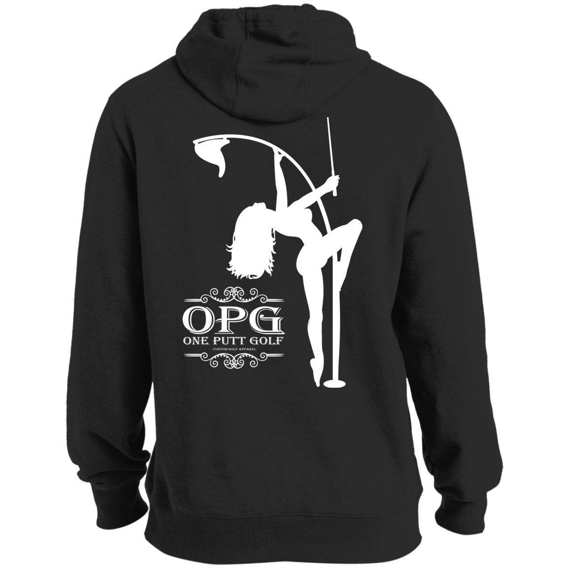 OPG Custom Design #10. Flag Pole. Soft Style Pullover Hoodie