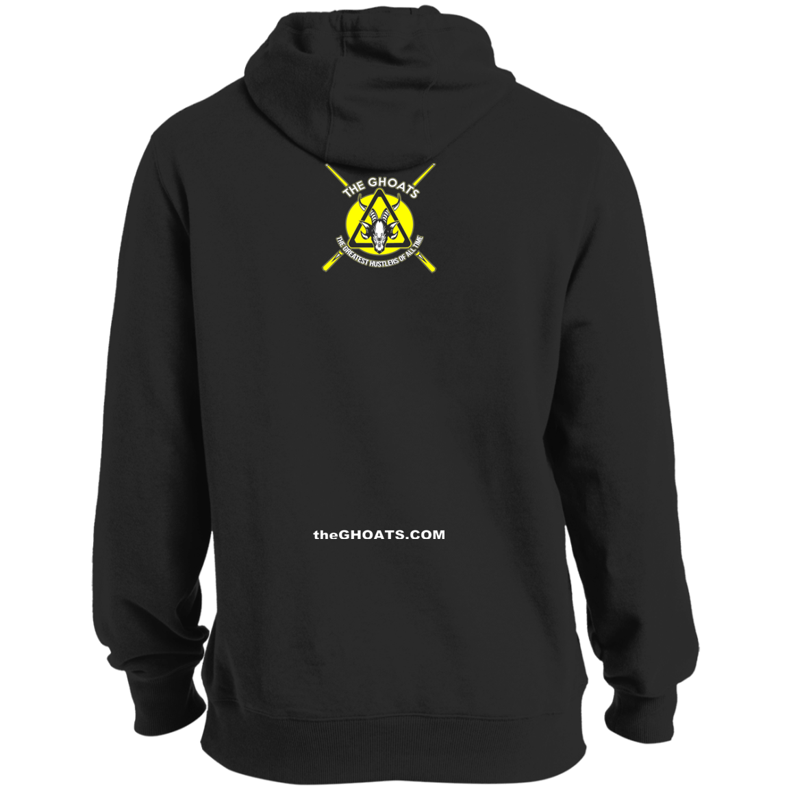 The GHOATS Custom Design #7. Rack Break Run Repeat. Ying Yang. Ultra Soft Pullover Hoodie
