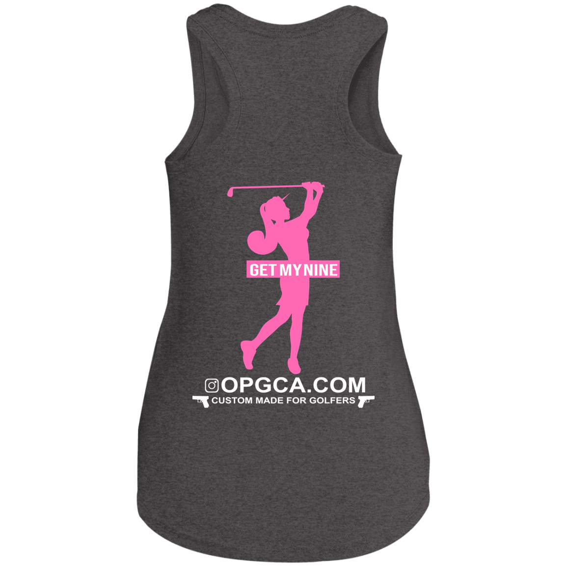 OPG Custom Design #16. Get My Nine. Ladies' Perfect Tri Racerback Tank