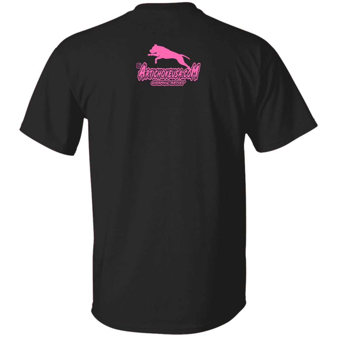 ArtichokeUSA Custom Design. Ruffing the Passer. Pitbull Edition. Female Version. Youth 5.3 oz 100% Cotton T-Shirt