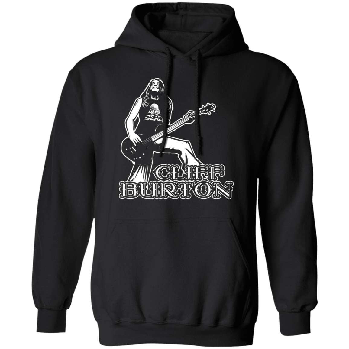 ArtichokeUSA Custom Design. Cliff Burton Tribute. Basic Pullover Hoodie