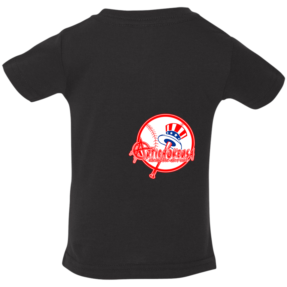 ArtichokeUSA Character and Font Design. Let’s Create Your Own Design Today. Brooklyn. Infant Jersey T-Shirt