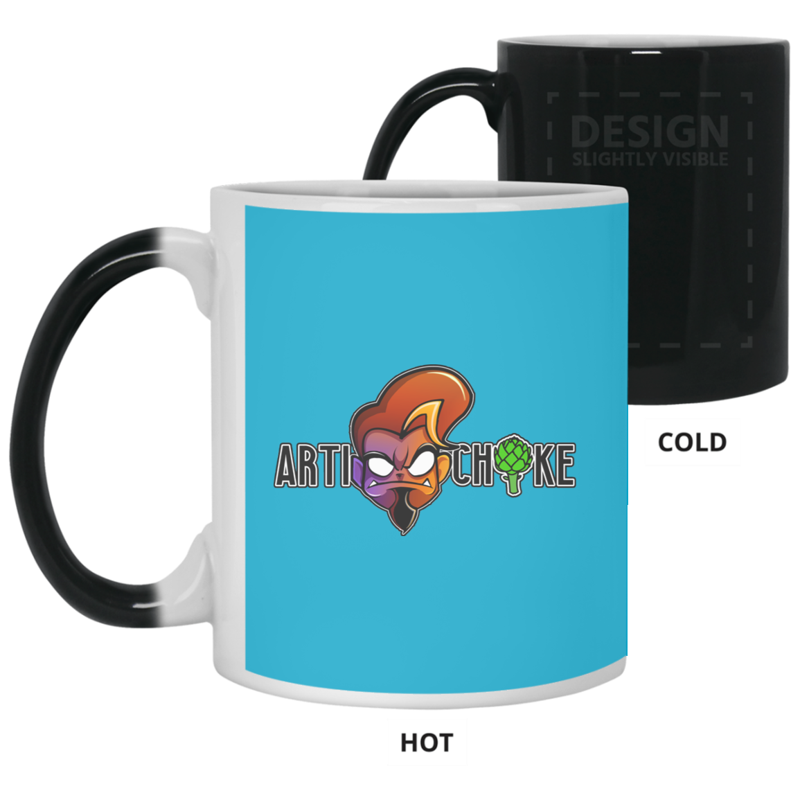 Custom design #1. 11 oz. Color Changing Mug