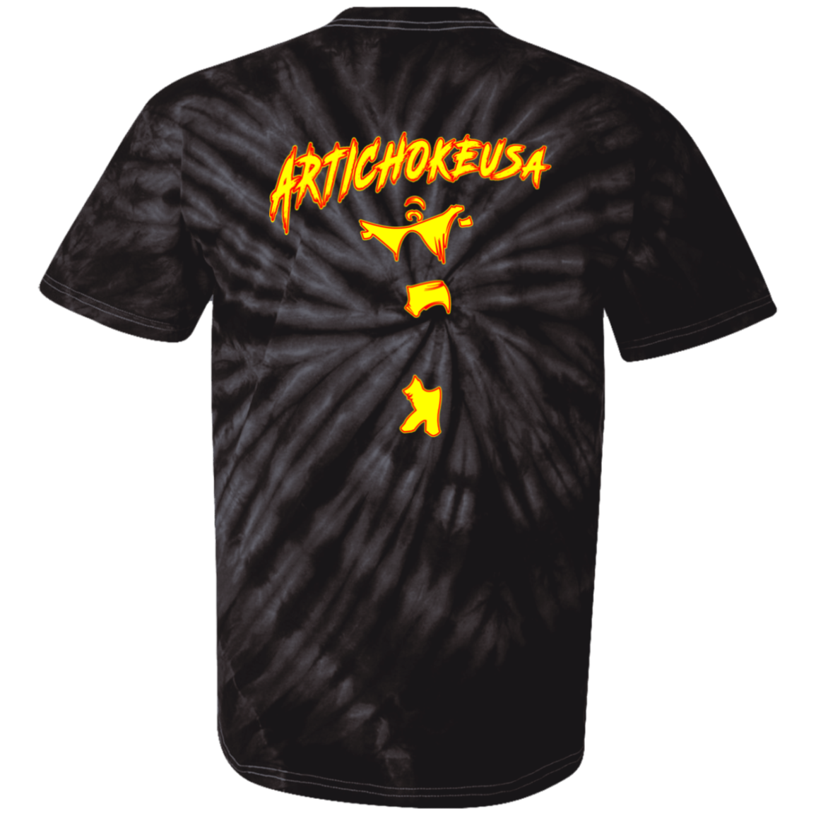 ArtichokeUSA Character and Font Design. Let’s Create Your Own Design Today. Fan Art. The Hulkster. 100% Cotton Tie Dye T-Shirt