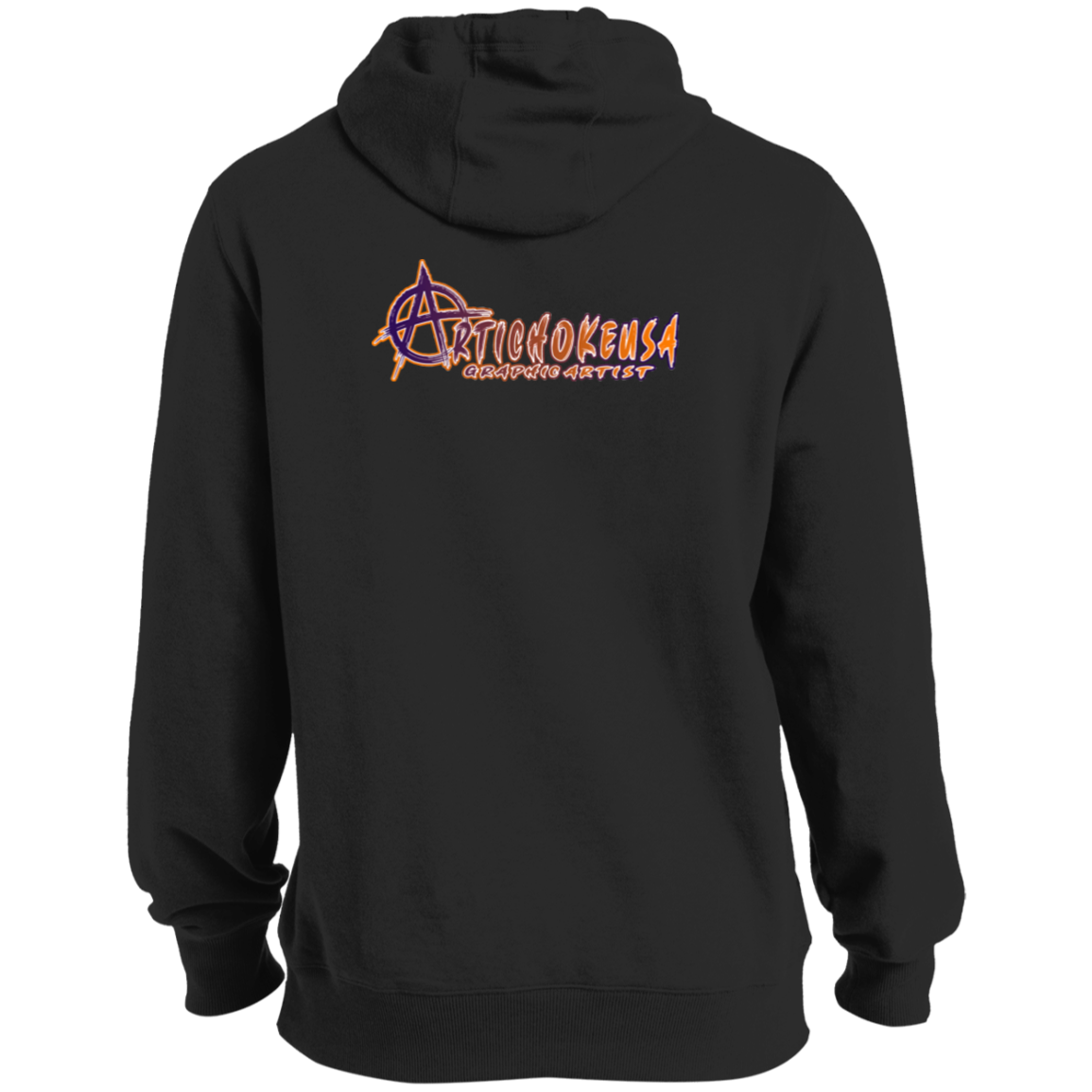 ArtichokeUSA Character and Font design. Let's Create Your Own Team Design Today. Arthur. Ultra Soft Pullover Hoodie