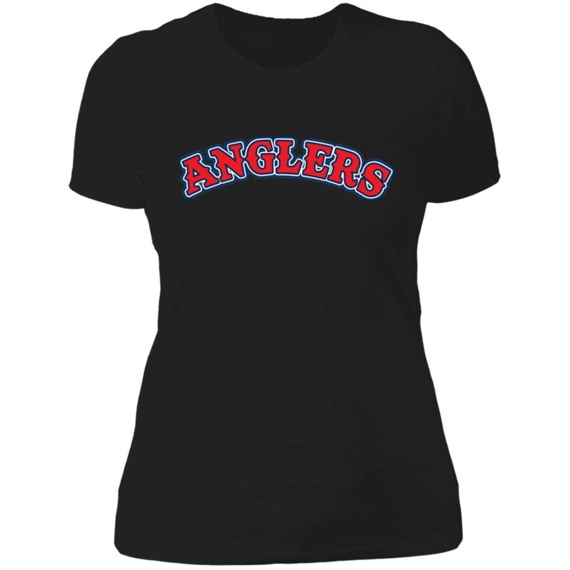 ArtichokeUSA Custom Design. Anglers. Southern California Sports Fishing. Los Angeles Angels Parody. Ladies' Boyfriend T-Shirt