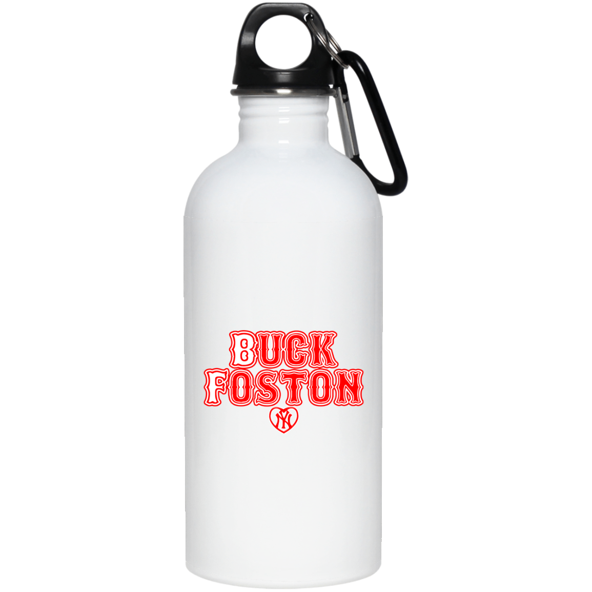 buckfoston sticker 23663 20 oz. Stainless Steel Water Bottle