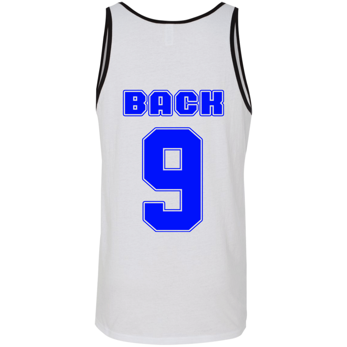 OPG Custom Design #17. Back 9. 2 Tone Tank 100% Combed and Ringspun Cotton