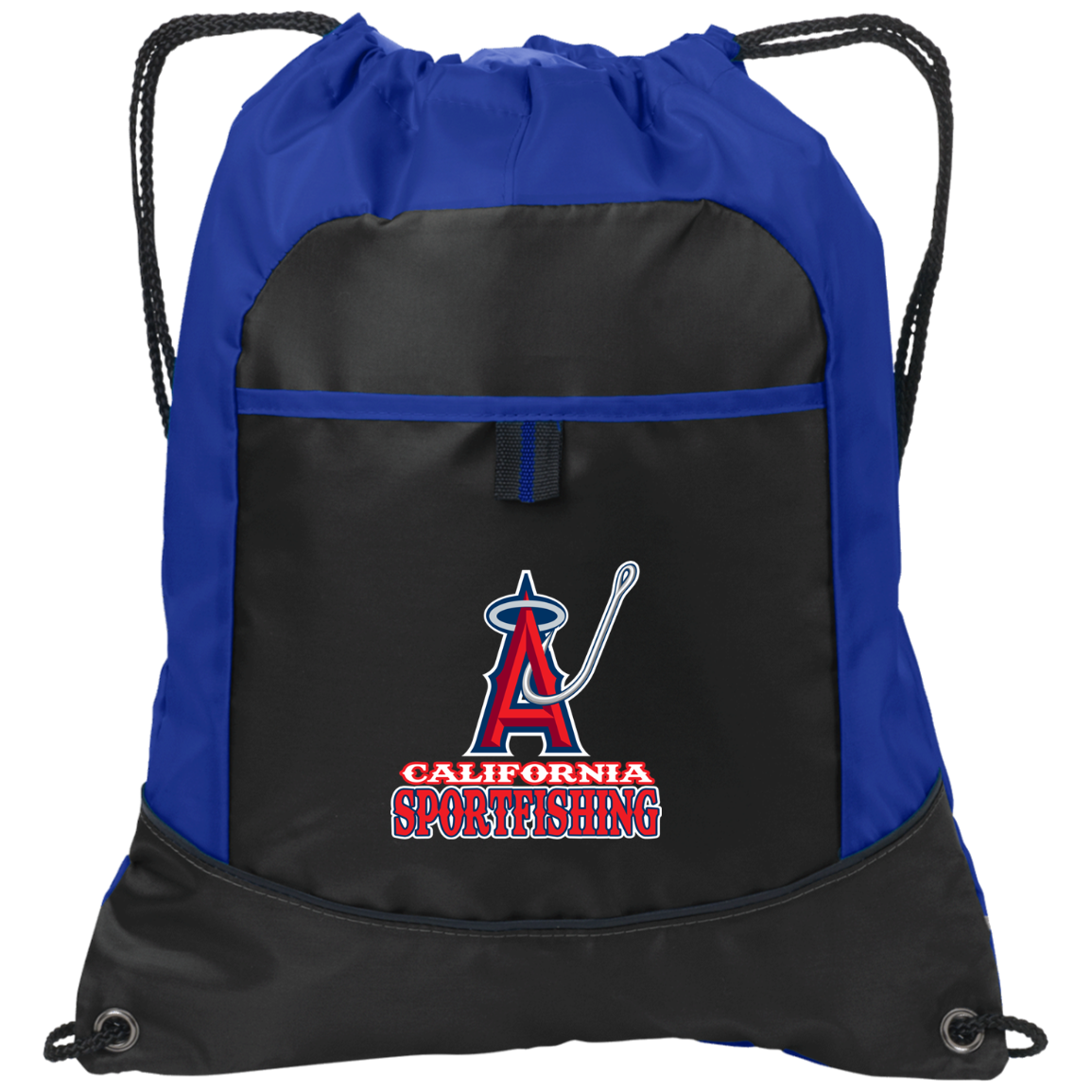 ArtichokeUSA Custom Design. Anglers. Southern California Sports Fishing. Los Angeles Angels Parody. Pocket Cinch Pack