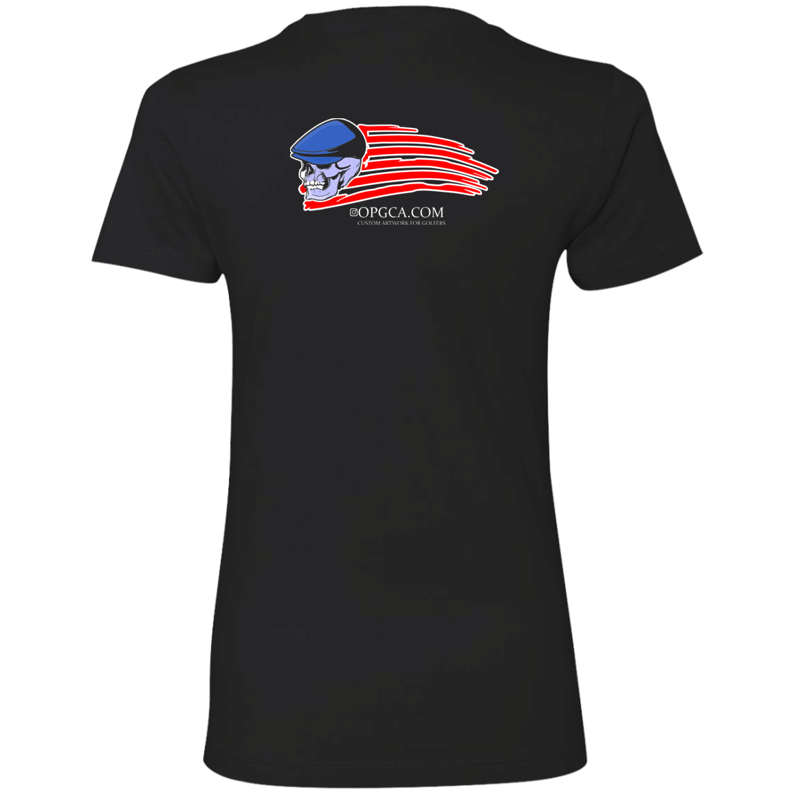 OPG Custom Design #12. Golf America. Male Edition. Ladies' Boyfriend T-Shirt