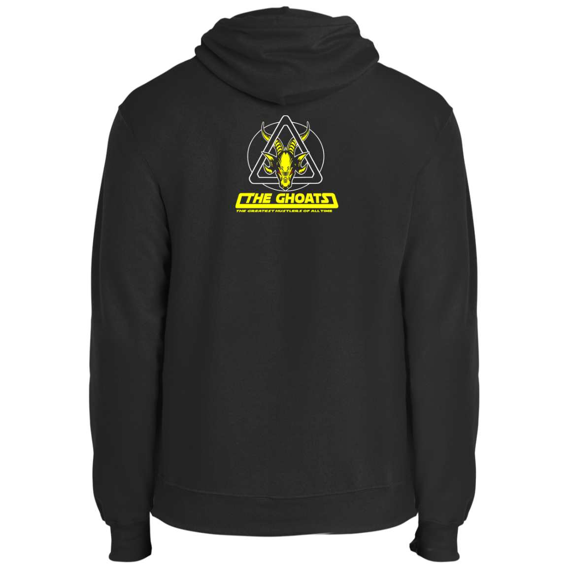 The GHOATS Custom Design. # 39 The Dark Side of Hustling. Fleece Pullover Hoodie