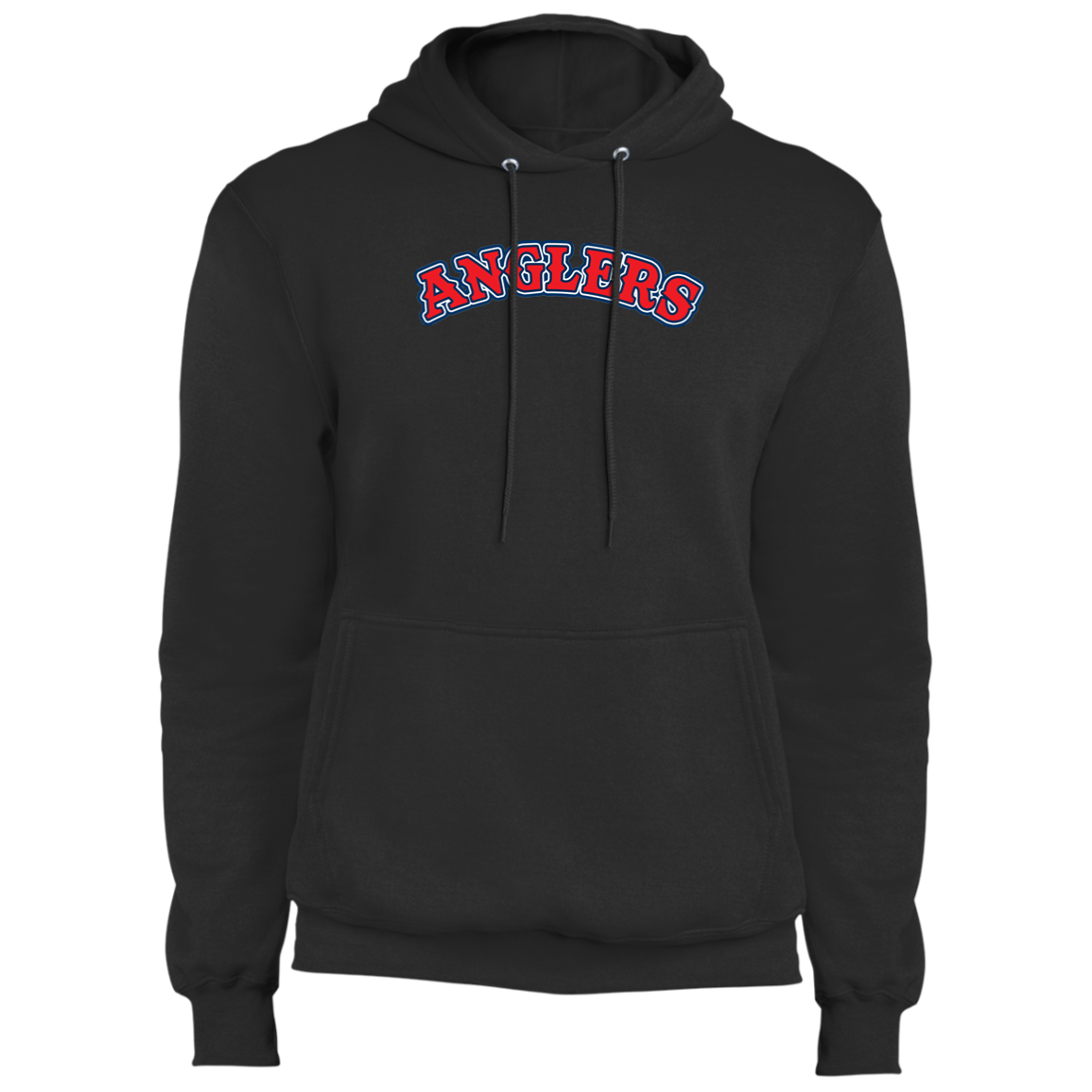 ArtichokeUSA Custom Design. Anglers. Southern California Sports Fishing. Los Angeles Angels Parody. Fleece Pullover Hoodie
