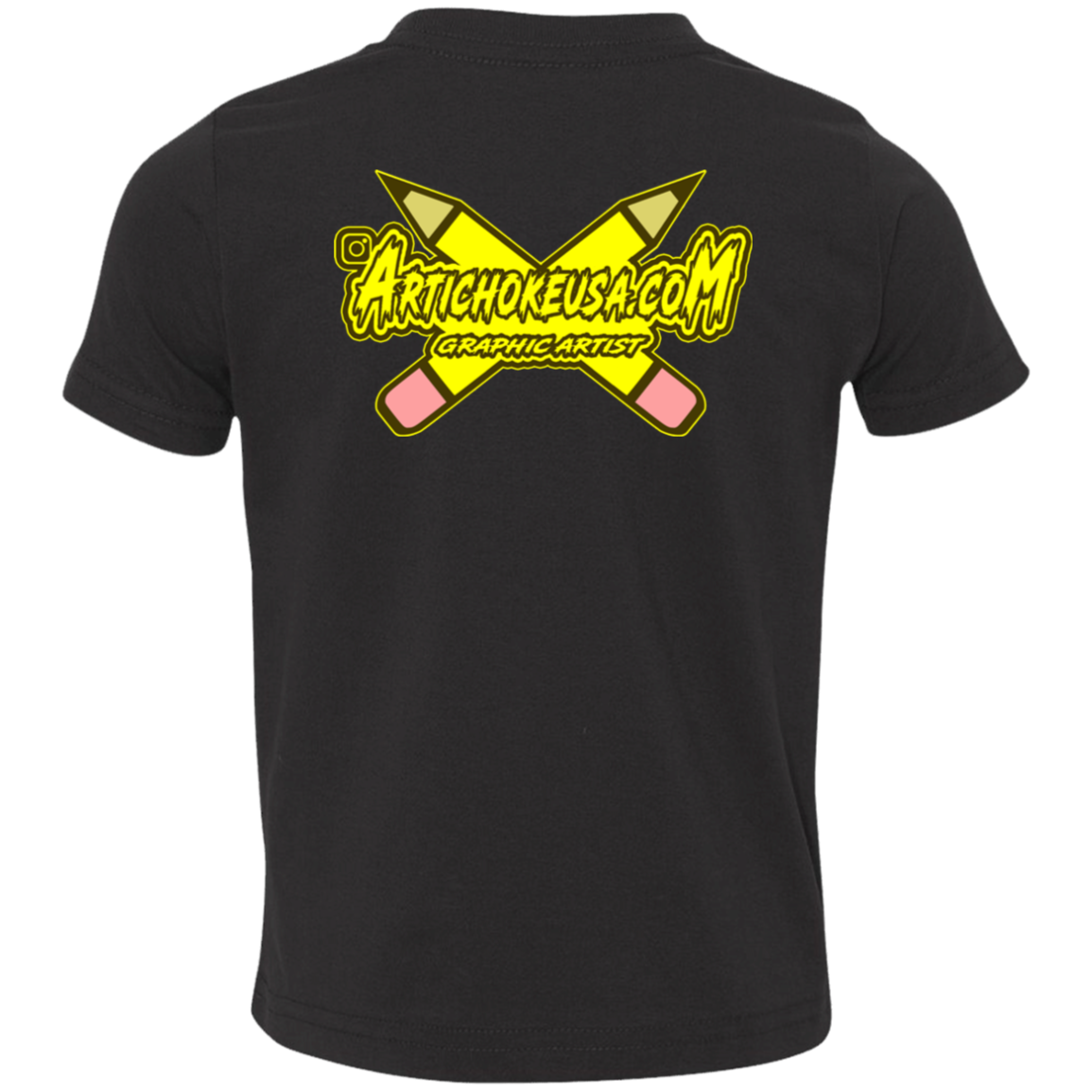 ArtichokeUSA Custom Design. Eat. Draw. Sleep. Repeat. Toddler Jersey T-Shirt
