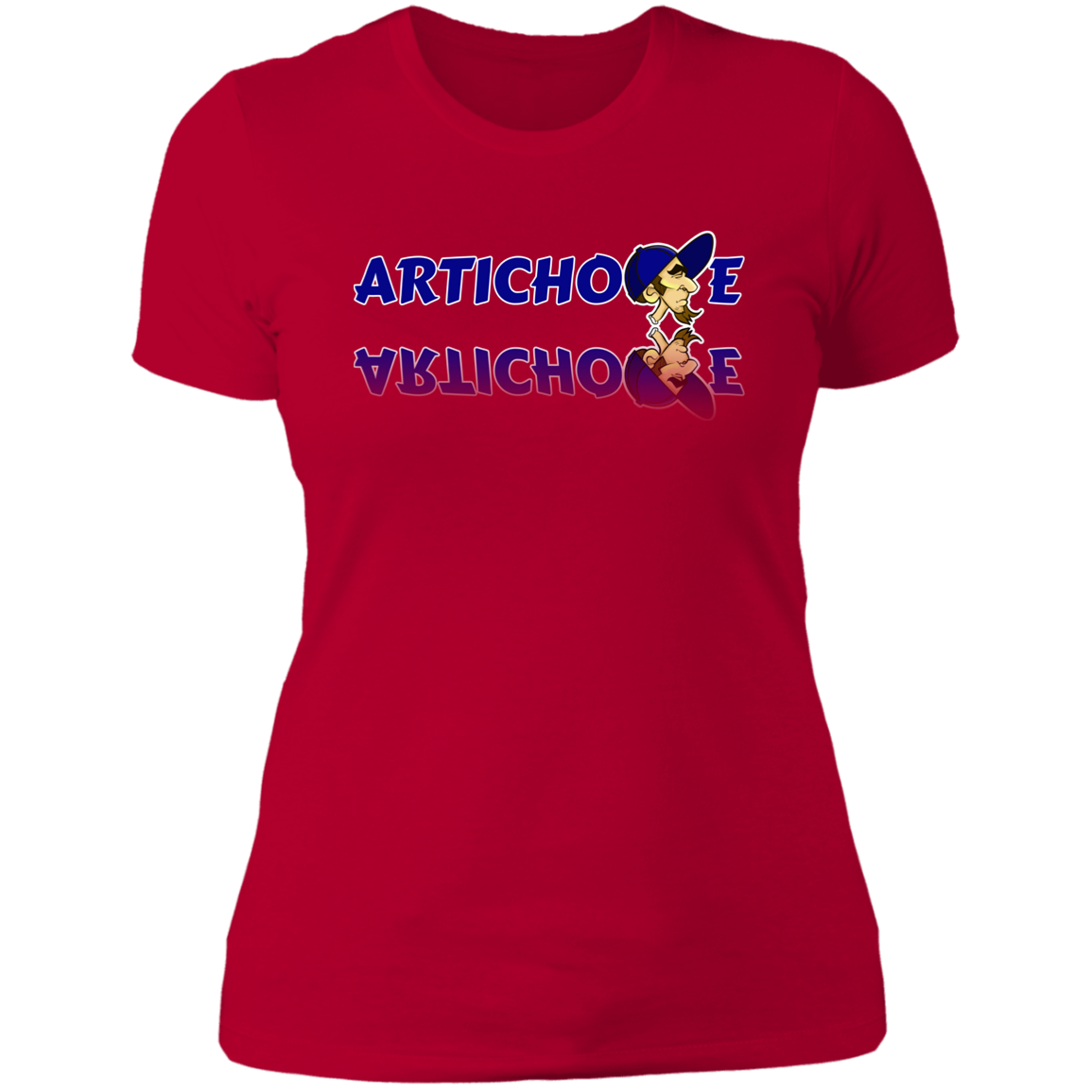 ZZ#20 ArtichokeUSA Characters and Fonts. "Clem" Let’s Create Your Own Design Today. Ladies' Boyfriend T-Shirt