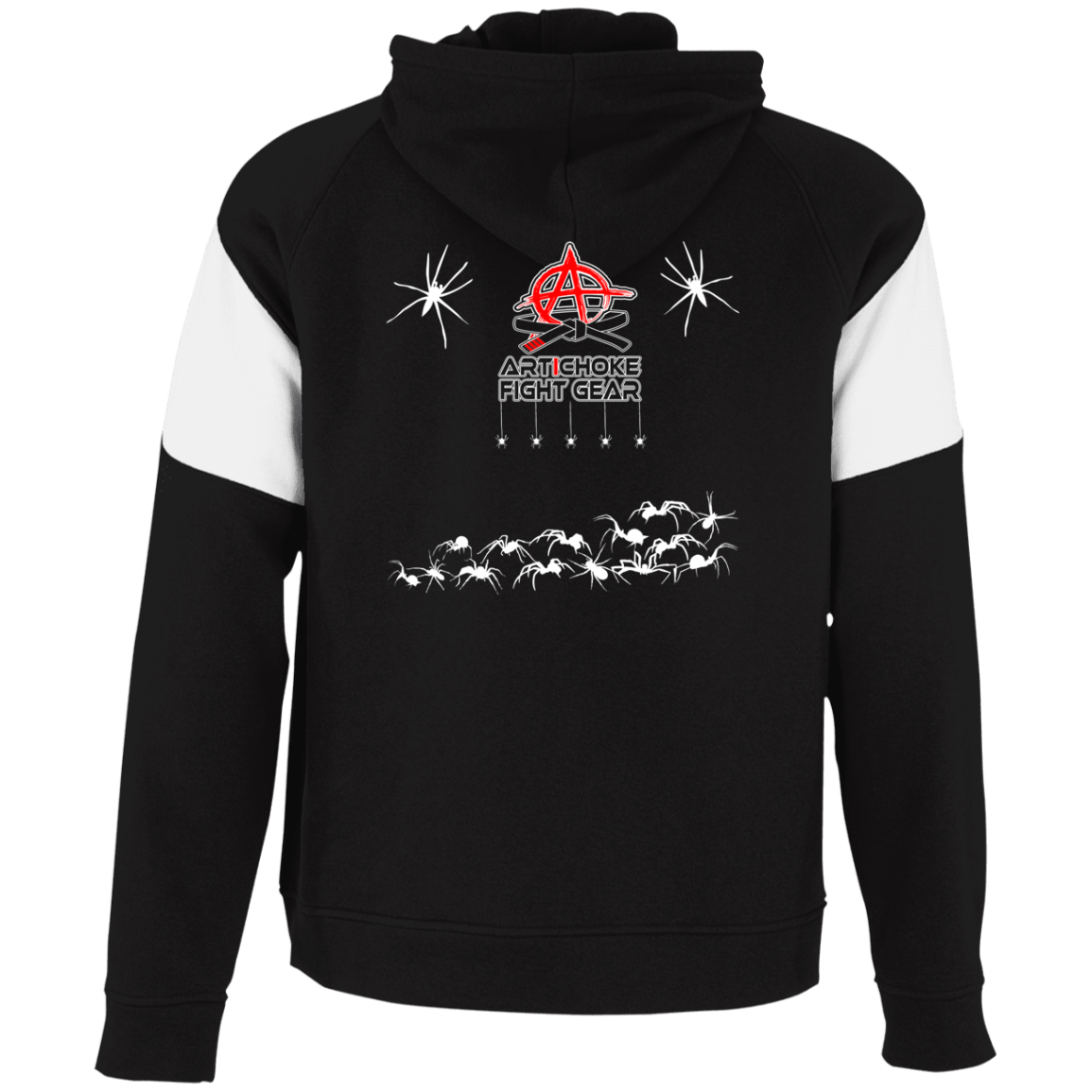 Artichoke Fight Gear Custom Design #1. Arachnophobia. Spider Guard. It's A Jiu Jitsu Thing. 2 Tone Hoodie