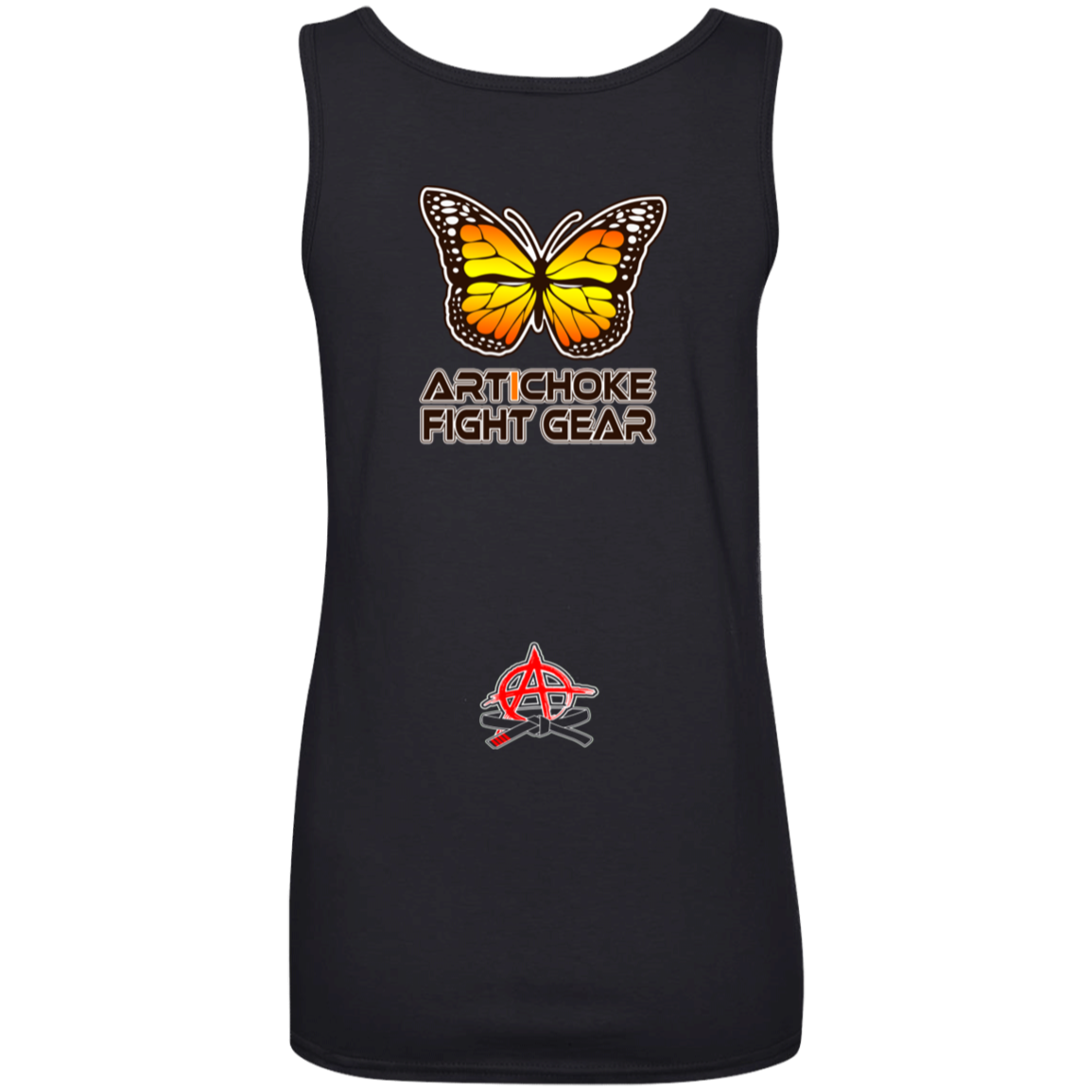 Artichoke Fight Gear Custom Design #7. Lepidopterology: The study of butterflies and moths. Butterfly Guard. It's a Jiu Jitsu Thing. Brazilian Edition. Ladies' 100% Ringspun Cotton Tank Top