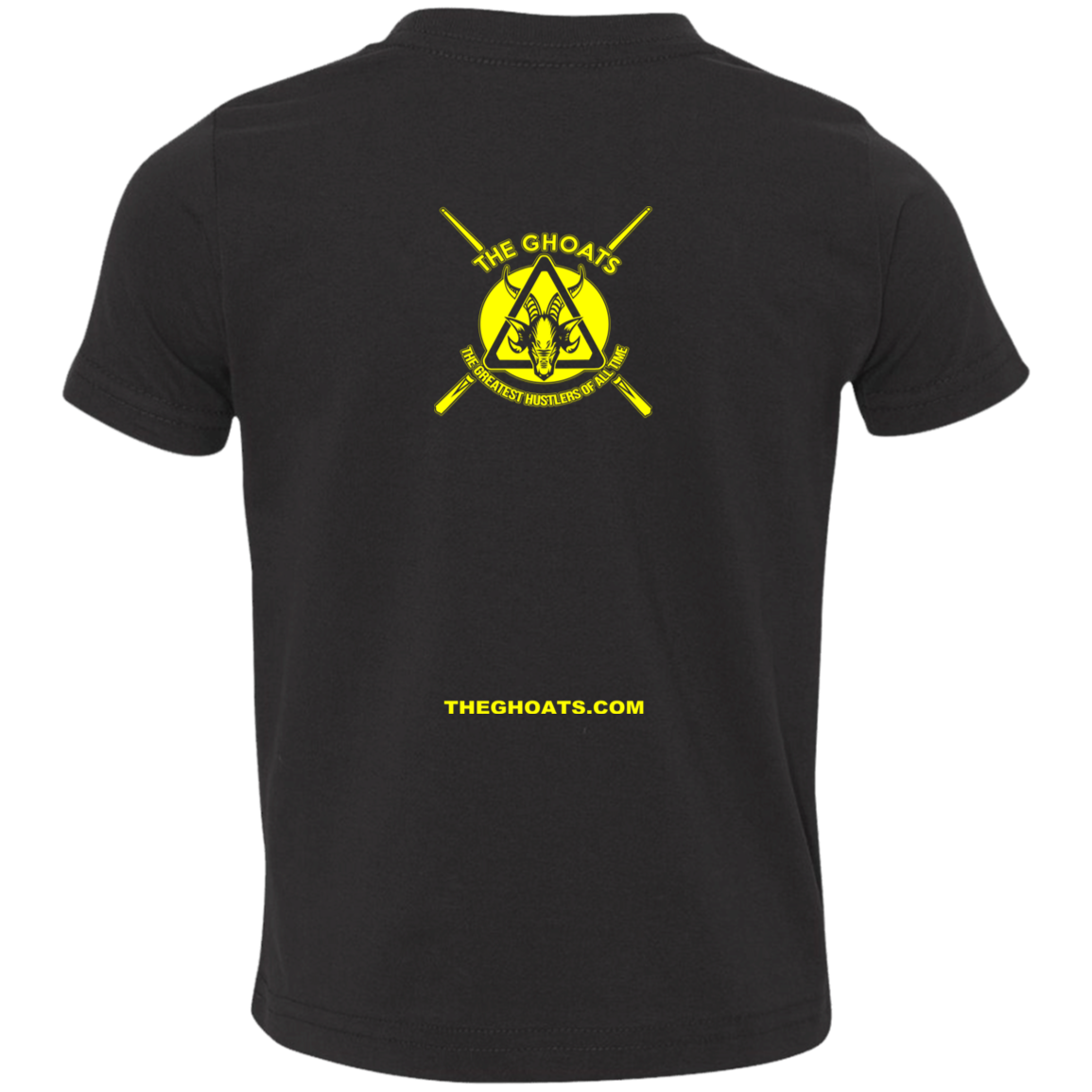The GHOATS Custom Design. #31 Think Safe. Play Safe. Toddler Jersey T-Shirt
